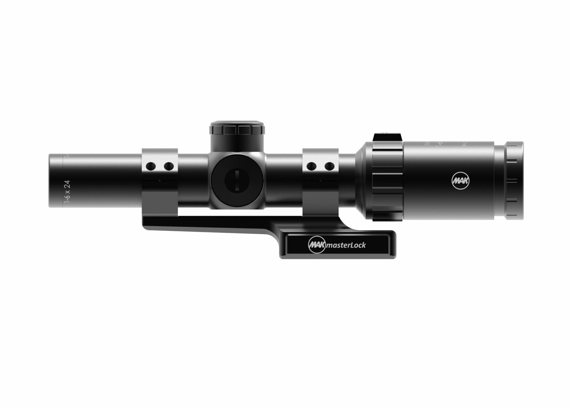 Premium Riflescope MAKpro 1-6x24i HD. The MAKpro 1-6x24i HD is the ultimate short-medium range riflescope for various calibers.